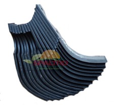 KIT 16 ZAPPETTA MOTOZAPPA PASBO 50x6 Interasse 73mm Foro 10,5 mm PAB4 8dx-8sx