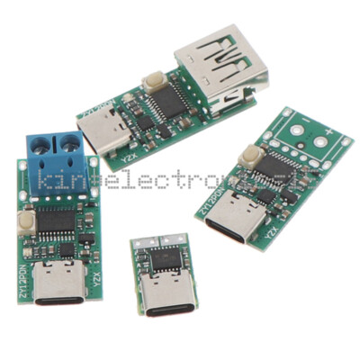 ZY12PDN ZYPDS USB-C Type-C PD2.0 3.0 to DC USB Fast Charge Trigger Poll Detector