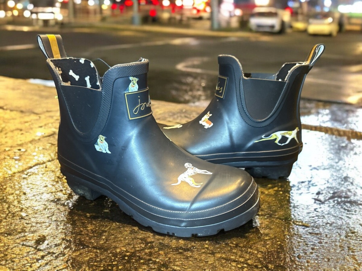 Bienen Joules Gummistiefel Damen Neuwertige Joules Welly Print - Main Image