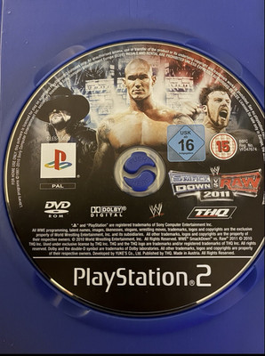THQ WWE SmackDown vs. Raw 2011 PS2 PAL USK 16 (2011) Dolby Digital