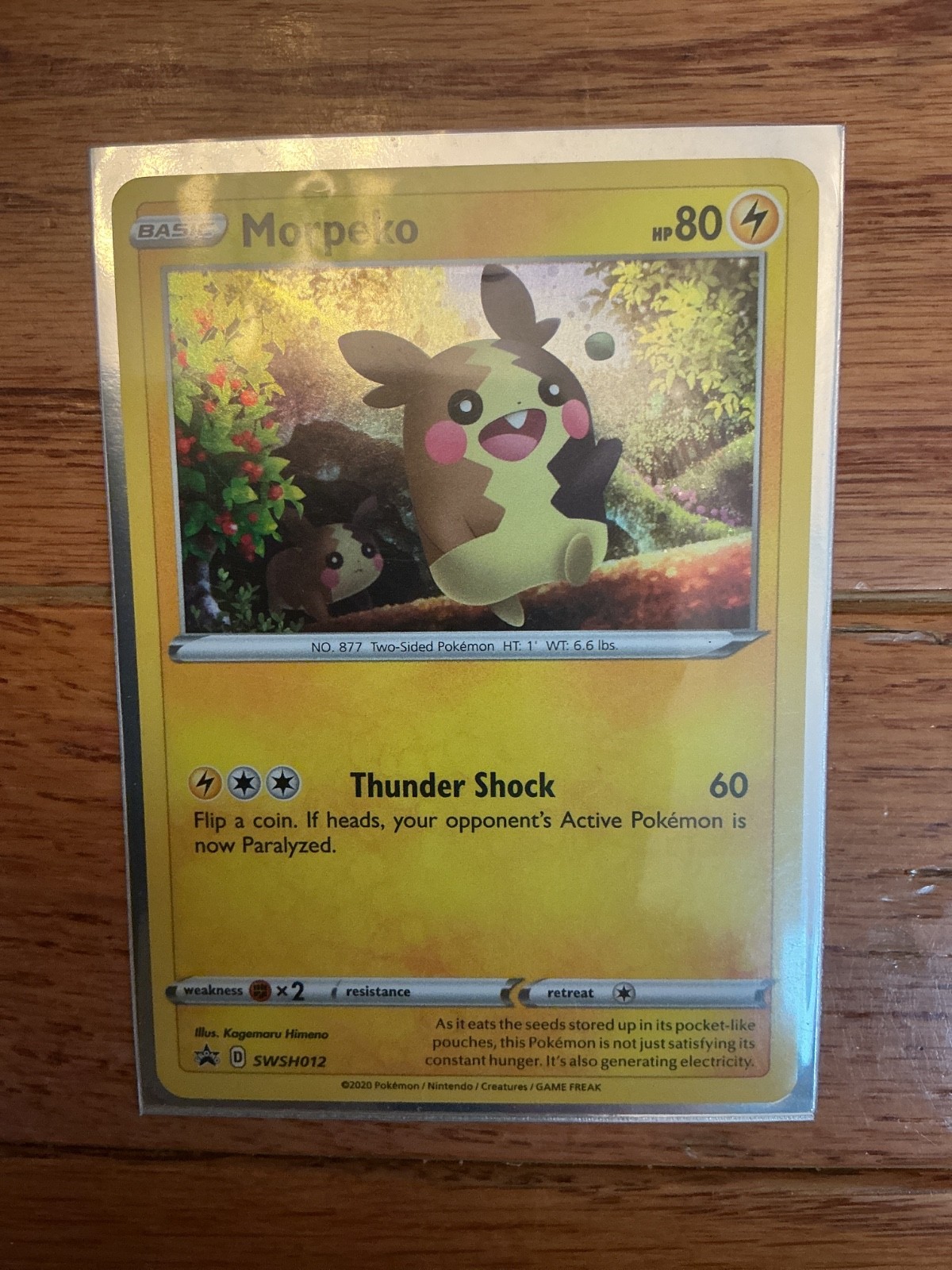 Morpeko - (General Mills Promo) SWSH012 Miscellaneous Cards & Products Holo