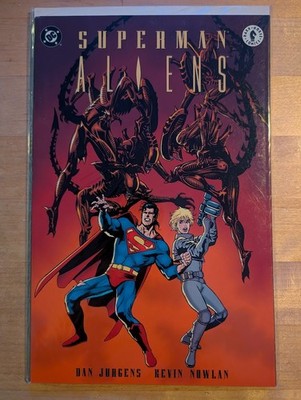 Superman vs. Aliens #2 (Dark Horse Comics DC Comics August 1995)