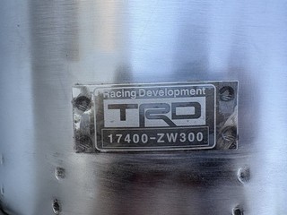 Mr2 Spyder TRD Exhaust 17400 ZW300
