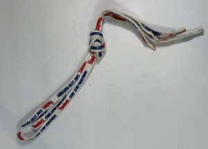 VINTAGE HARDEE’S ONE STEP FURTHER SHOELACES LACE NEW NEVER USED