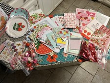 Strawberry Shortcake inspired Junk Journal Kit/Supplies 2
