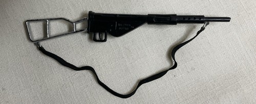 Vtg 60’s GI Joe Japan Adventure Uniform W/Weapons Knife/Sheath Sten Gun Grenade - Imagen 5 de 6