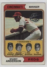 2015 Topps Originals Buybacks Sparky Anderson Larry Shepard George Scherger 13iq