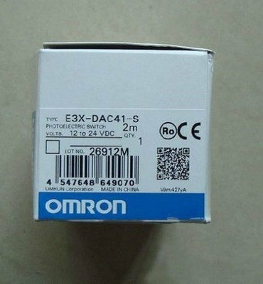 Omron 1pc digital optical fiber sensor E3X-DAC41-S NEW IN BOX free shipping