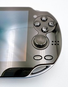 Sony PS Vita PCH-1000 PCH 1000 Console Crystal Black in Box w/16GB - Excellent