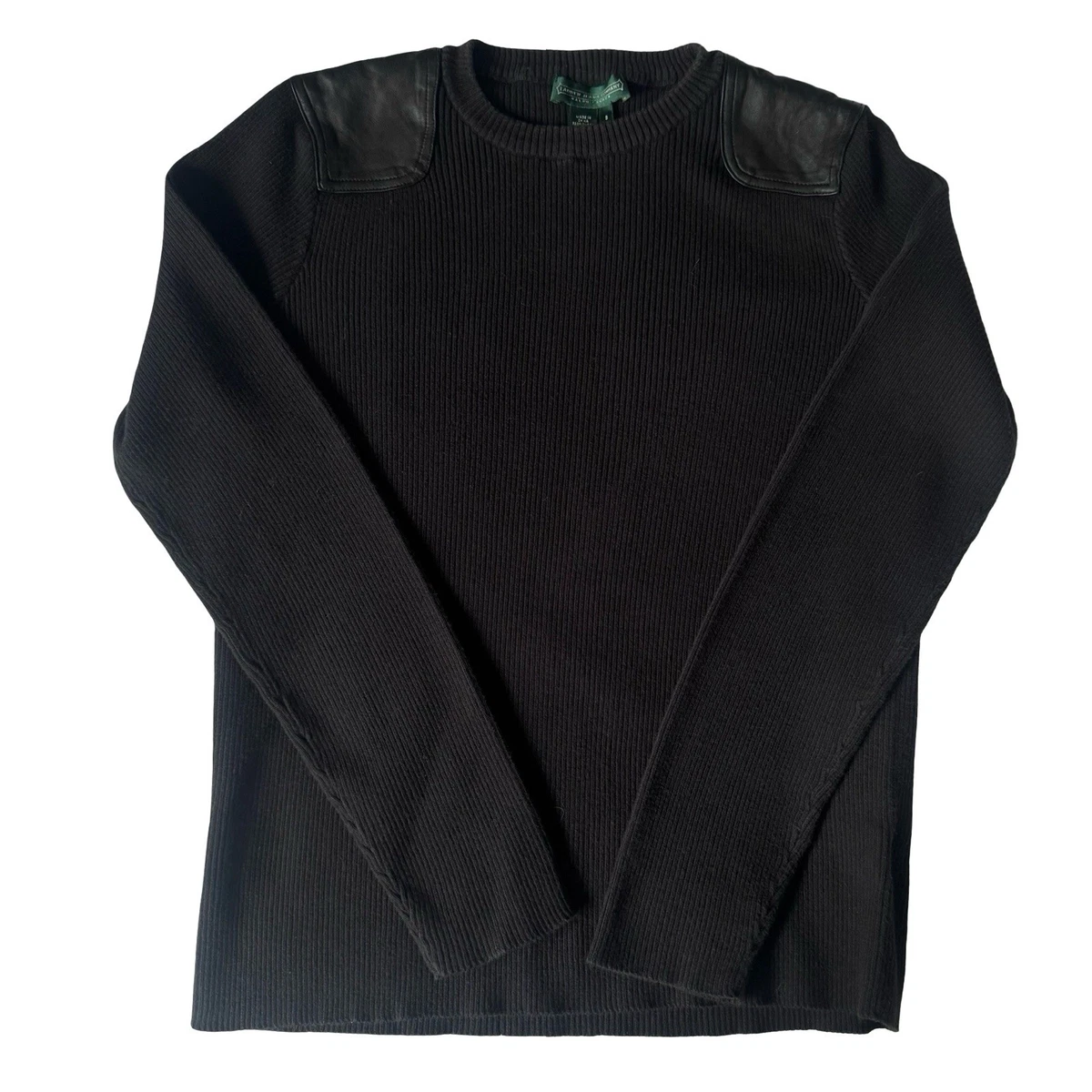 Lauren Ralph Lauren Leather Black Sweaters for Women for sale | eBay