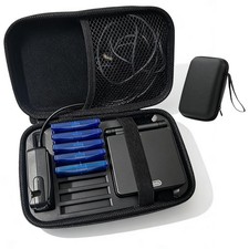 GMIGOU Carrying Case for Gameboy Advance SP  9.9 x 4.7 x 2 inches, Black