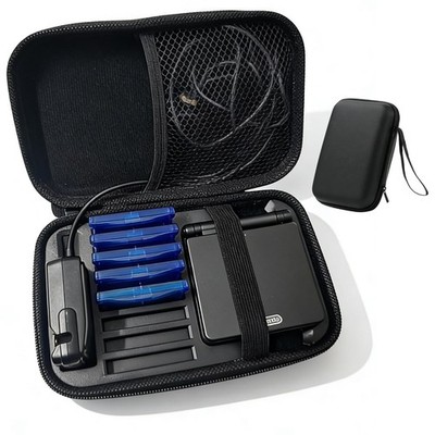 GMIGOU Carrying Case for Gameboy Advance SP | 9.9 x 4.7 x 2 inches, Black 