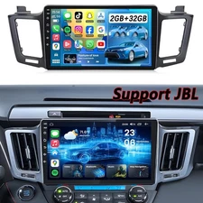 JBL 4G+64G Android Apple Carplay Car Stereo GPS Radio For Toyota RAV4 2013-2018