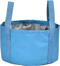 Foldable Washing Basin, Portable Travel Outdoor Collapsible Bucket Foot Soak Buc