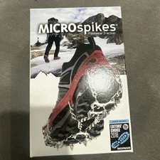 Kahtoola MICROspikes -snow, ice, trail hiking crampons - RED, XL
