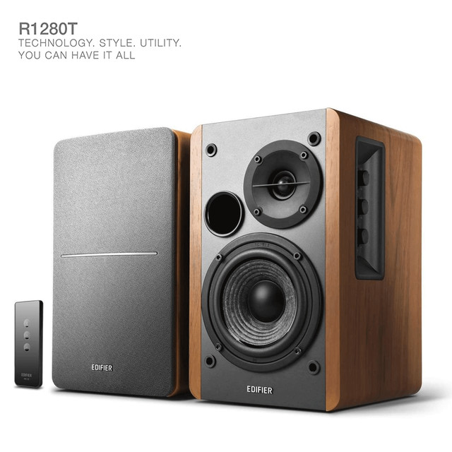 Edifier R1280T Powered Bookshelf Speakers Speaker System - Certified Refurbished