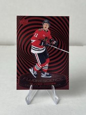 2025-26 Upper Deck Series 2 Hockey Oliver Moore Blackhawks Fluorescence Red RC!