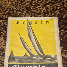 Berlin 1936 Summer Olympics Sailing Segeln Guide Booklet - 1930s