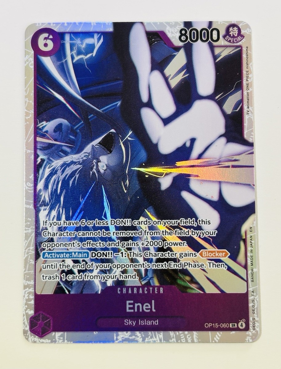 Enel SR Special OP15-060 8000 One Piece English | eBay