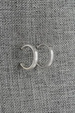 Sterling Silver Hoop Earrings - Elaine Tahe