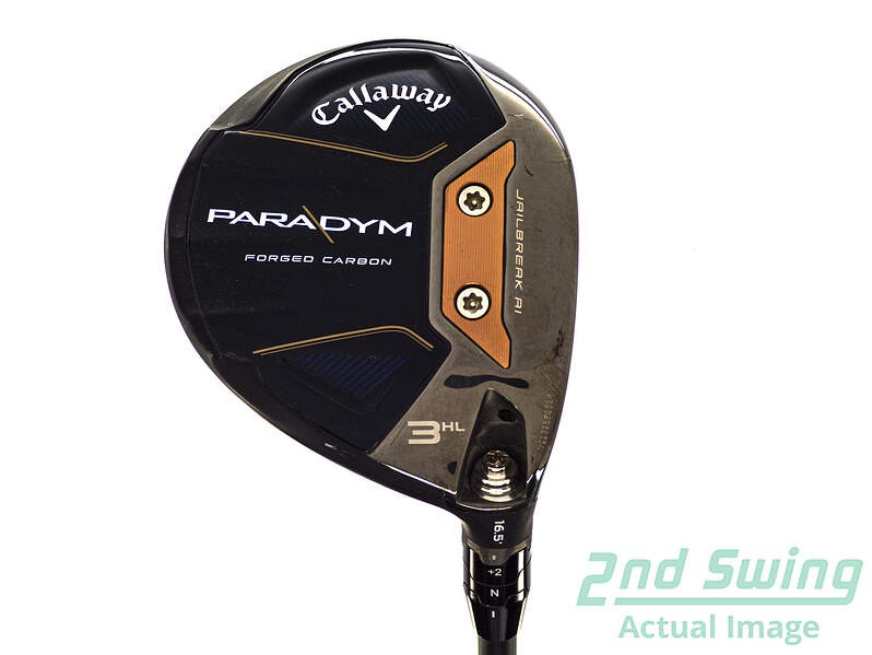 Callaway Paradym Fairway Wood 3 Wood HL 16.5° Graphite Regular Right 43.25in