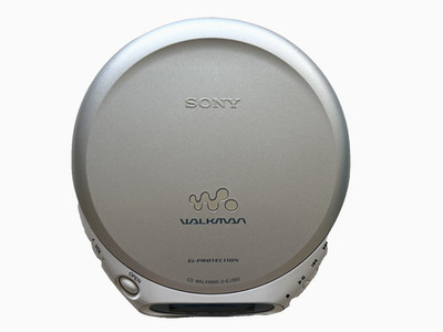 Sony Walkman D-EJ360 Portable CD Player Silver G-Protection Tested & Working