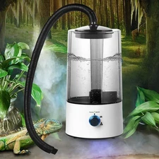 110v 4L Pet Electric Humidifier Reptile Mister Terrarium Fogger for Lizard Snake