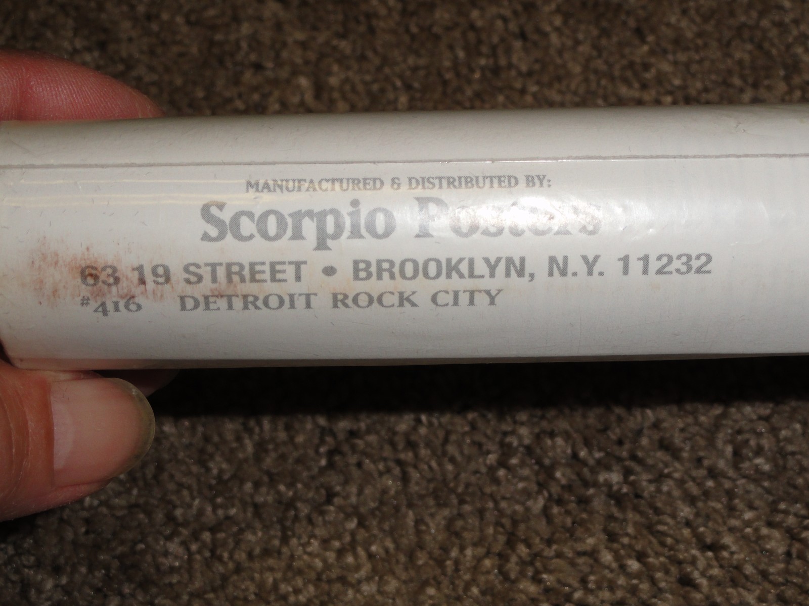 KISS Detroit Rock City Movie Poster #416 Old stock