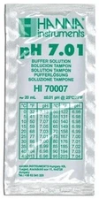 14x 20ml pH 7 Buffer Calibration Solution - 7.01/m10007/hanna/hi70007