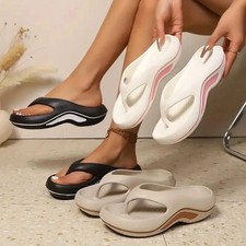 Women Orthopedic Sandals Arch Support Recovery Flip Flops Cloud Comfort Beach