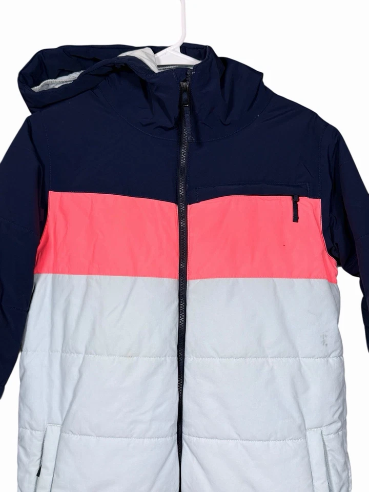 Burton Kids XL 14/16 Amarillo Tortuga Cuerda Chaqueta Snowboard Esquí Abrigo Bloque de Color Foto 3 de 4