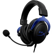 HyperX Cloud Over-Ear Noise Cancelling Gaming Headset for PS5/PS4 - Black/Blue