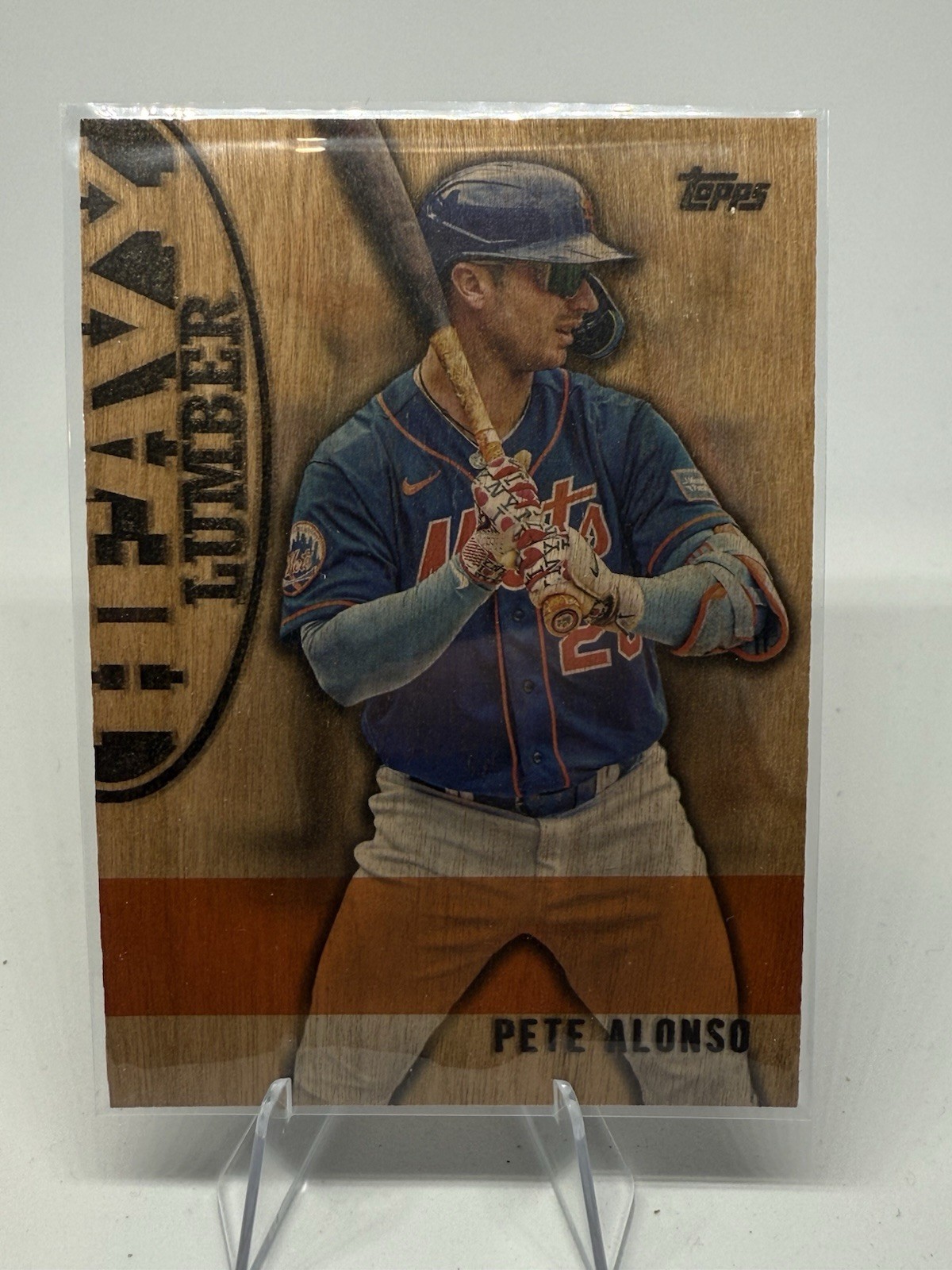 2024 Topps Heavy Lumber Case Hit SP Pete Alonso New York Mets