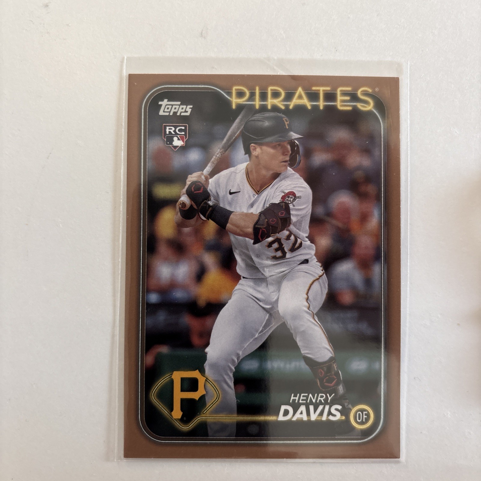 2024 Topps Series 1 - Henry Davis #295 Gold /2024 (RC)