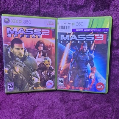 Electronic Arts Mass Effect 2 & 3 Xbox 360 RPG Manual Multiplayer
