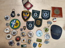 Pakiet Kolekcja policji Odznaki Order Znak Medal Naszywka Naszywka