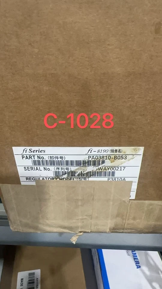 Fujitsu Ricoh fi-8190 PA03810-B053 24 bit CIS 600 dp (C-1028) - Image 4 of 4