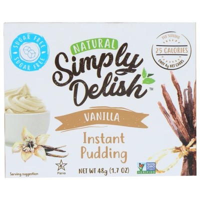 Mix Pddng Pie Vanla Nsgr 1.7 Oz(Case Of 6) By Simply Delish