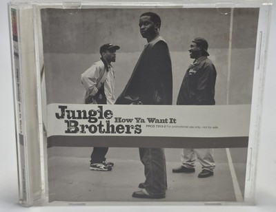 Jungle Brothers CD How Ya Want It I Got It Promo Single 1996 US Hip Hop