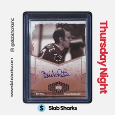 2004 UPPER DECK LEGENDARY SIGNATURES #BW BILL WHITE AUTO