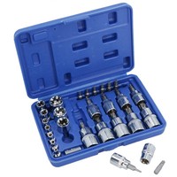 "AußEngewinde Torx Stern E StecknüSse 1/4\" 3/8\" 1/2\" Antrieb E4 - E20 T8 - T55..."
