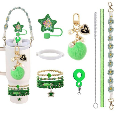 #ad 8Pcs Stanley Cup Accessories Set for Stanley Cup 40oz amp; 30oz Tumbler Travel $18.99