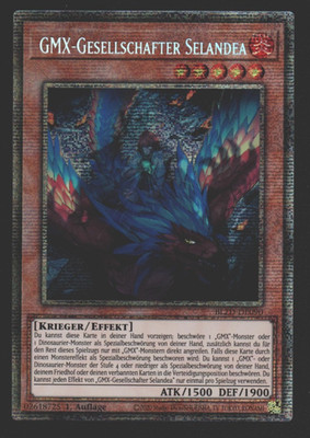 YuGiOh GMX-Gesellschafter Selandea Starlight Rare, Blazing Dominion, Deutsch, NM