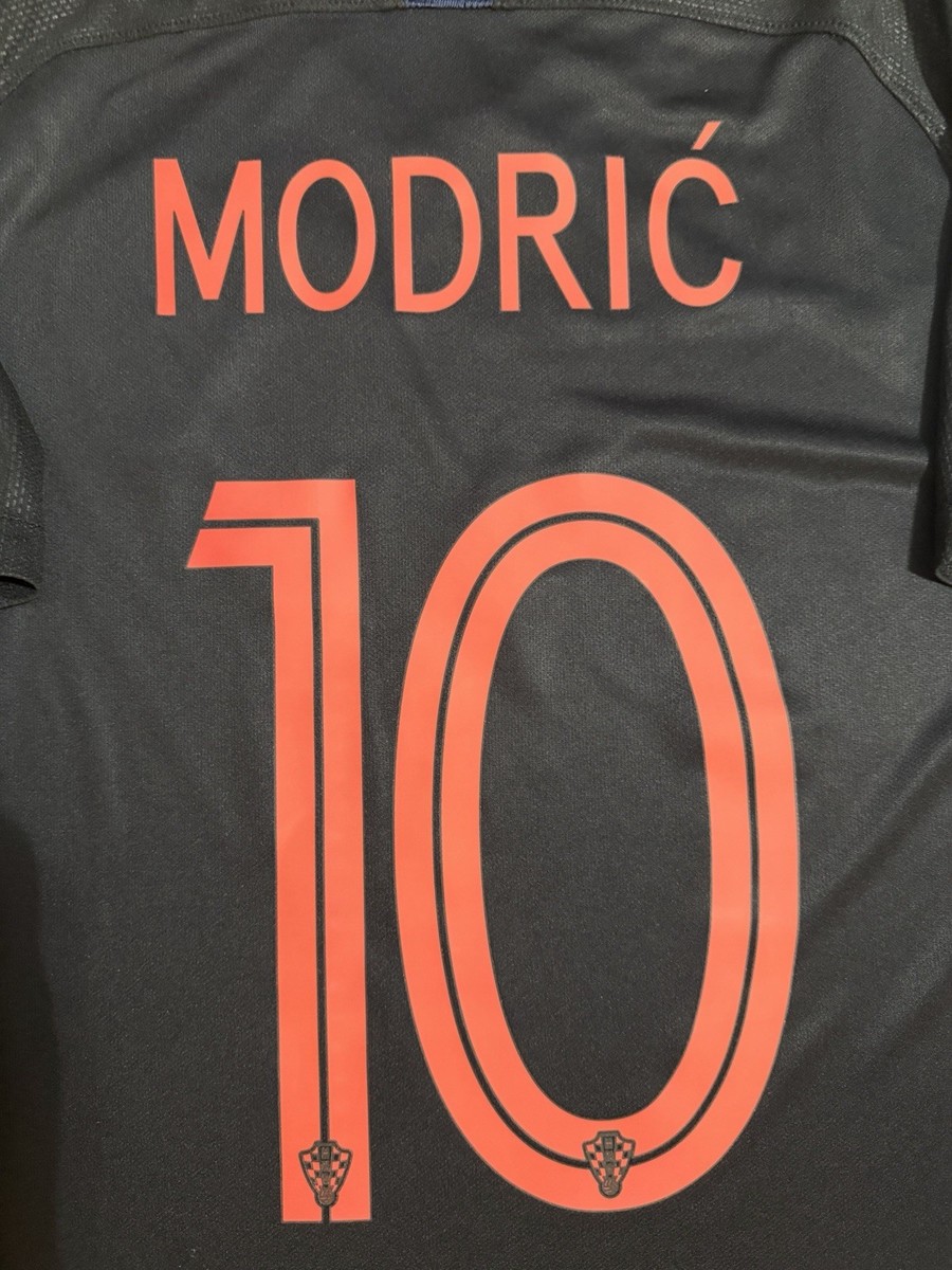 Luka Modric Croatia Nike 2018 World Cup Away Jersey Size Medium | eBay