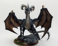 Elder Black Dragon miniature - rescale miniatures - DnD miniatures - Role Playi