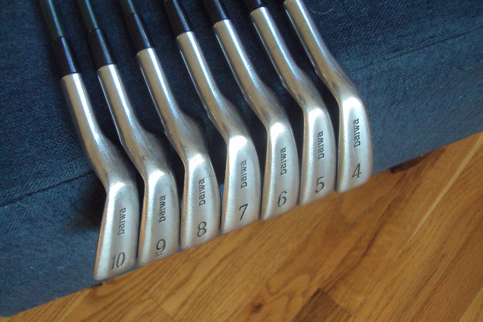 Daiwa Hi-Trac TCS irons 4-PW TR2 stiff graphite std length