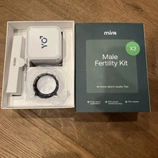 Mira Male Fertility Test Kit YO 2 Tests At-Home Sperm Quality Test MFG11-AUG-25