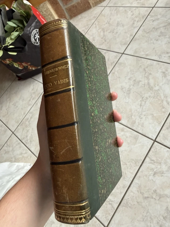 Éditions de la Revue Blanche Quo Vadis Henryk Sienkiewicz relié 1900 - Photo 1/4