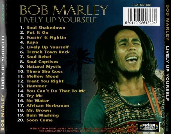 Bob Marley Lively Up Yourself CD UK Prism Leisure 2001 PLATCD132 - Image 2 of 4