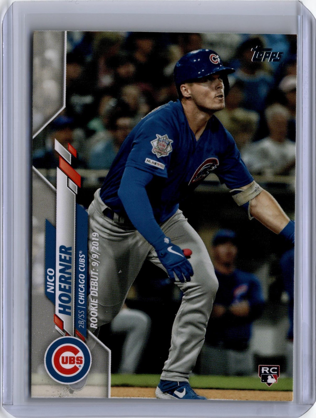 2020 Topps Update Nico Hoerner #U-251 Chicago Cubs
